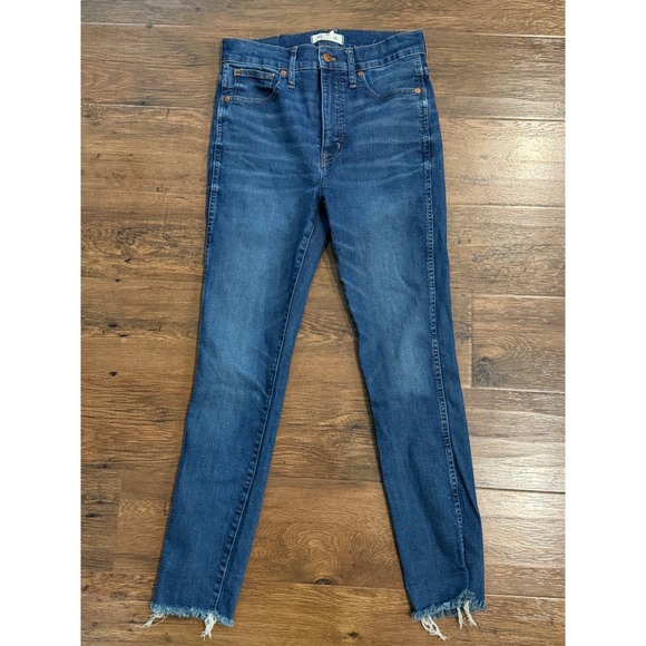 Madewell Denim - Madewell 10" High Rise Skinny Jeans Women Sz 28